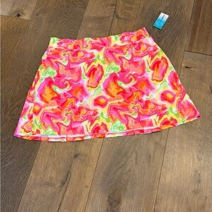Colorful Abstract A-Line Skirt